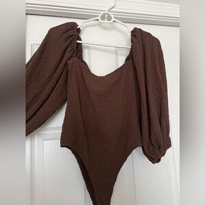 Brown Zara Bodysuit